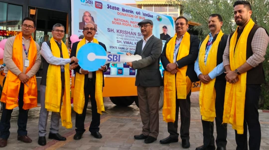 State Bank of India CSR Leh Mirabilia Business Magazine Shelly